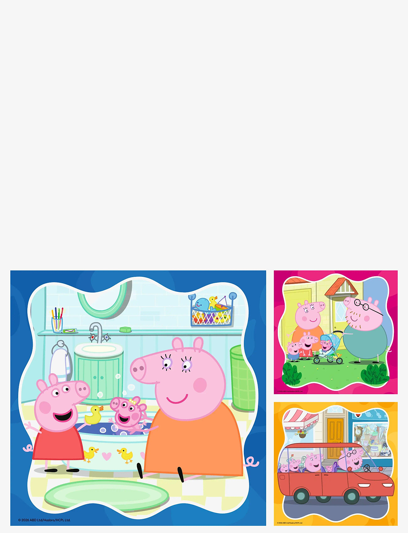 Ravensburger - Peppa Pig 3x49p - klassiska pussel - multi coloured - 1