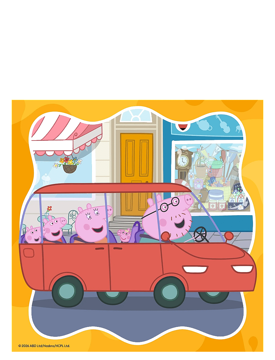 Ravensburger - Peppa Pig 3x49p - klassiska pussel - multi coloured - 4