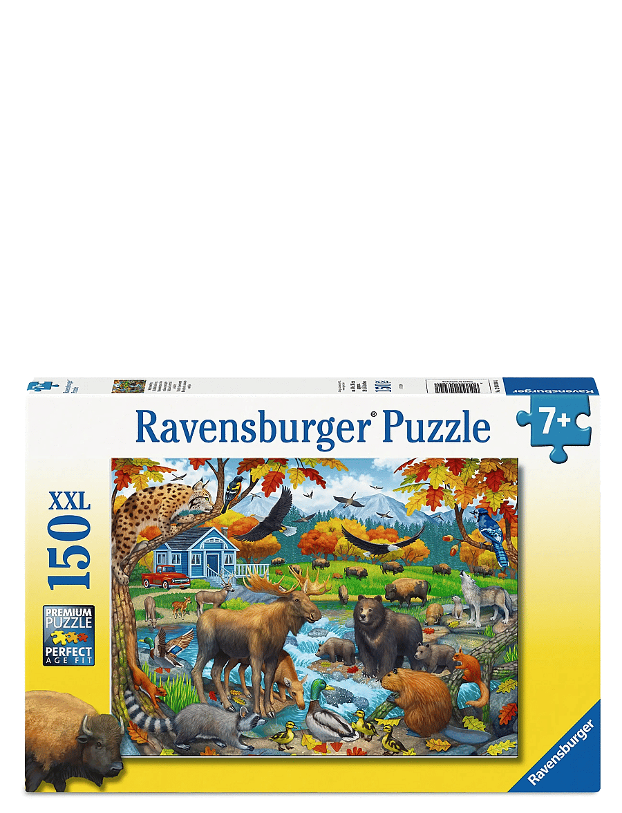 Ravensburger - Wildlife Gathering 150p - klassísk púsl - multi coloured - 0