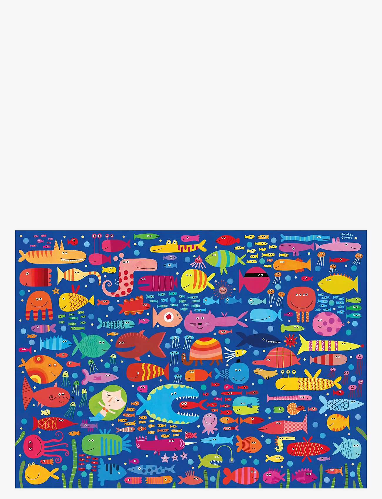 Ravensburger - Funny Fish Friends 200p - klassiske puslespil - multi coloured - 1