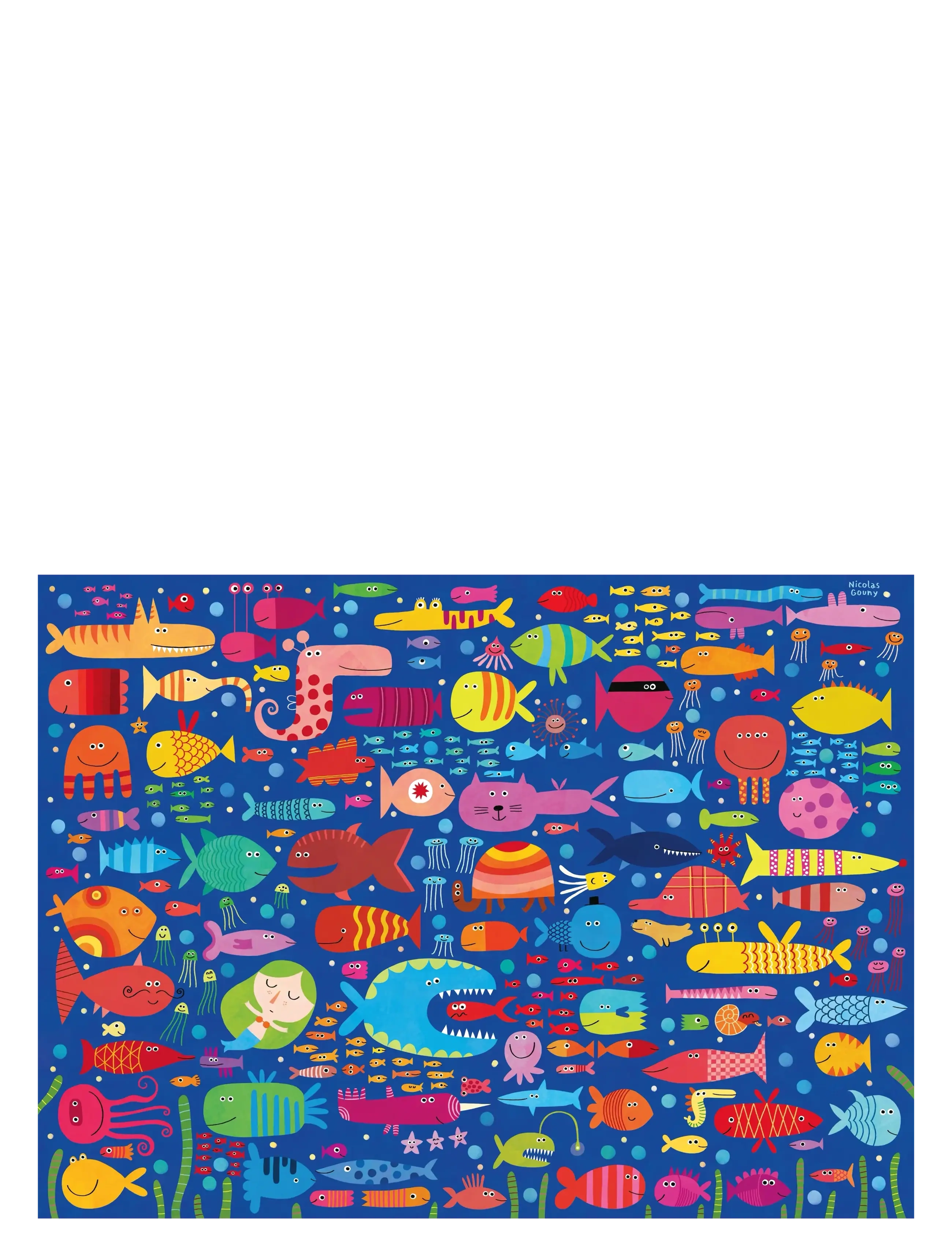 Ravensburger - Funny Fish Friends 200p - klassiske puslespil - multi coloured - 1