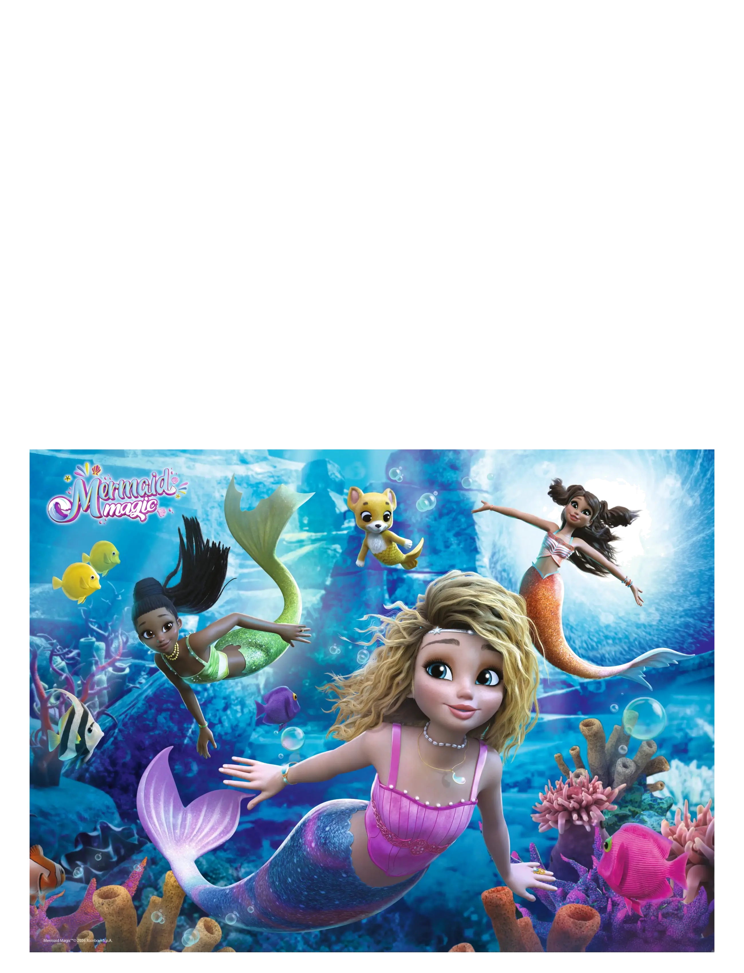 Ravensburger - Mermaid Magic XXL 200p - klassiska pussel - multi coloured - 1