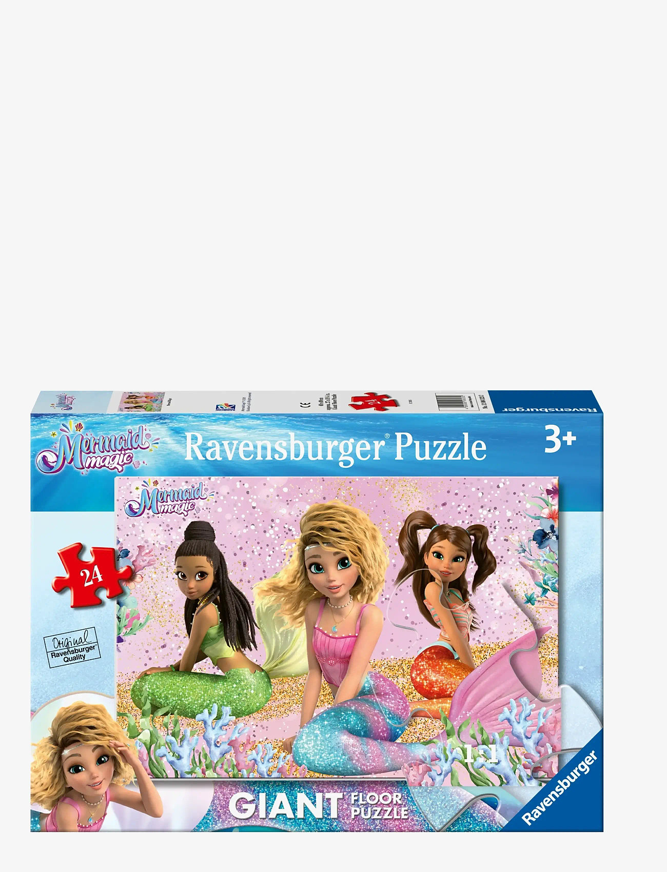 Ravensburger - Mermaid Magic Giant floor puzzle 24p - klassiska pussel - multi coloured - 0