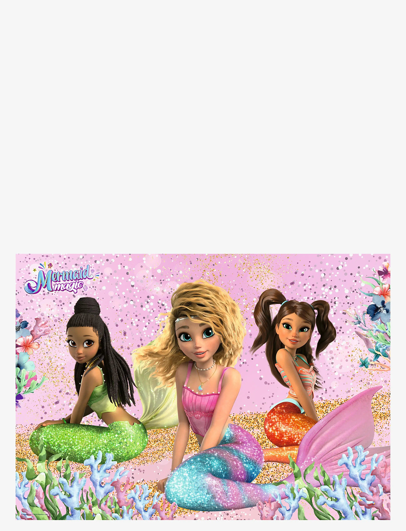 Ravensburger - Mermaid Magic Giant floor puzzle 24p - klassiska pussel - multi coloured - 1