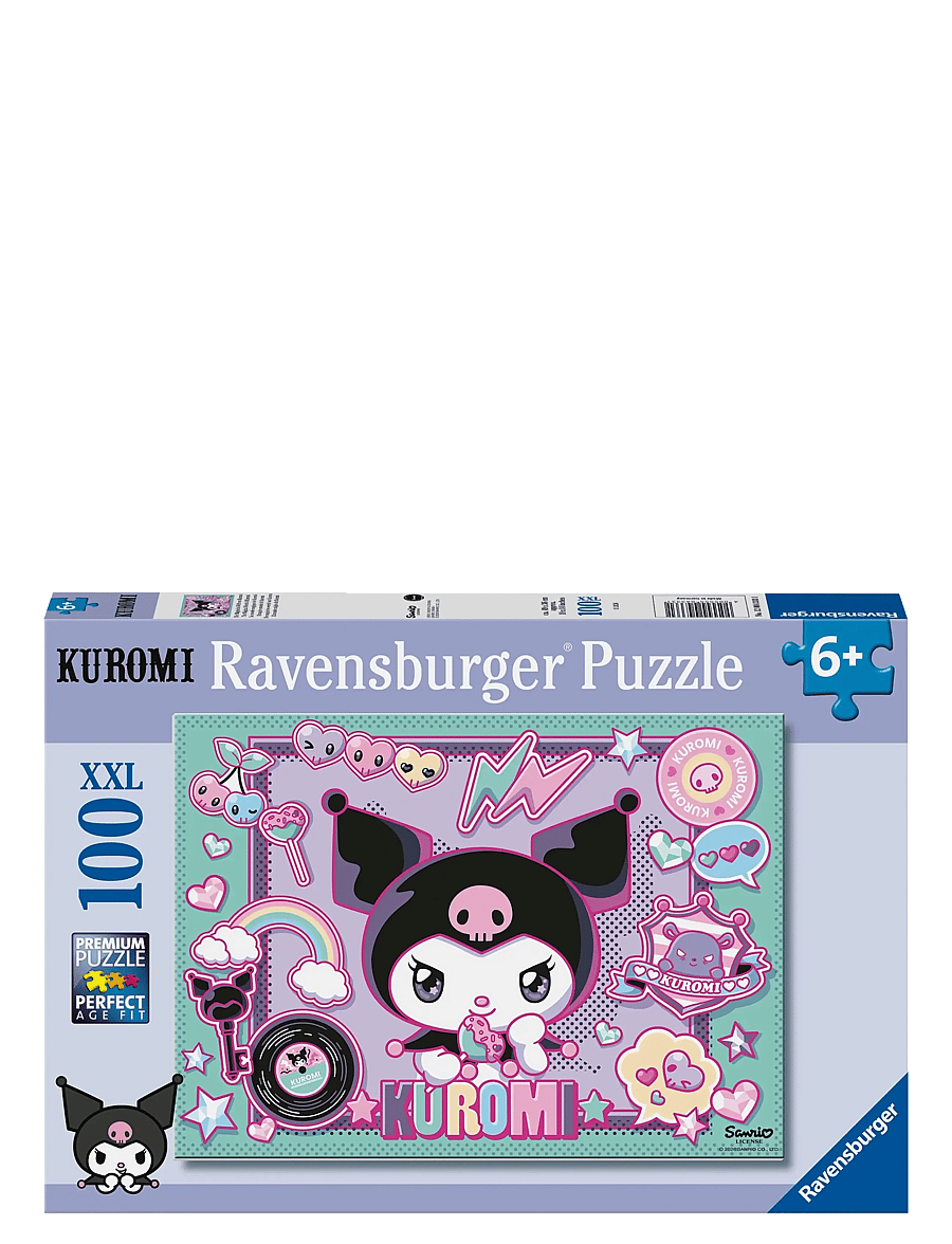 Ravensburger - Kuromi 100p - klassiska pussel - multi coloured - 0