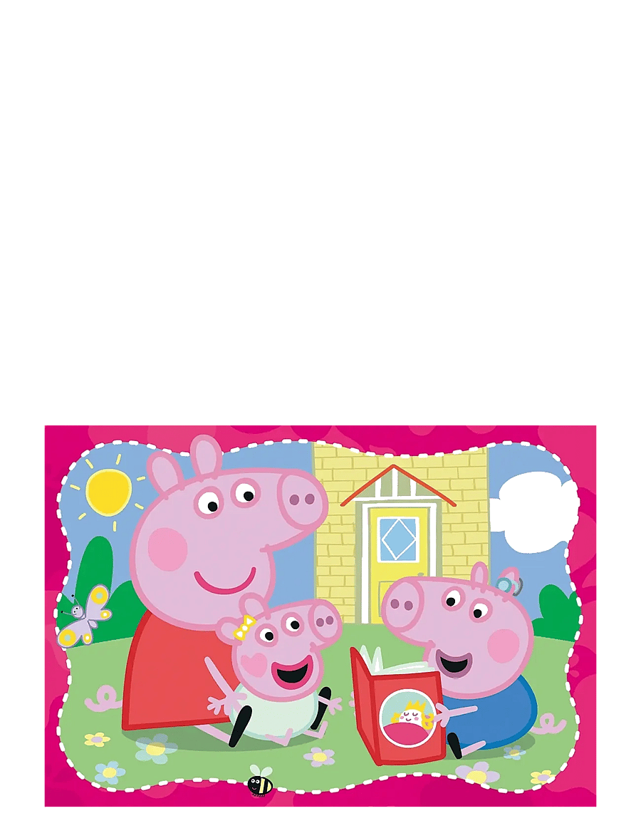 Ravensburger - Peppa Pig - Happy Families 2x12p - klassiska pussel - multi coloured - 2