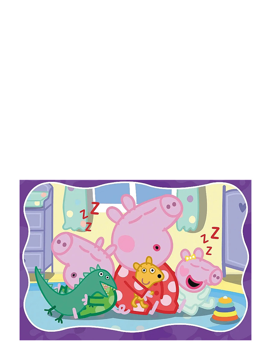 Ravensburger - Peppa Gris - God natt, Peppa! 2x24p - klassiske puslespill - multi coloured - 2