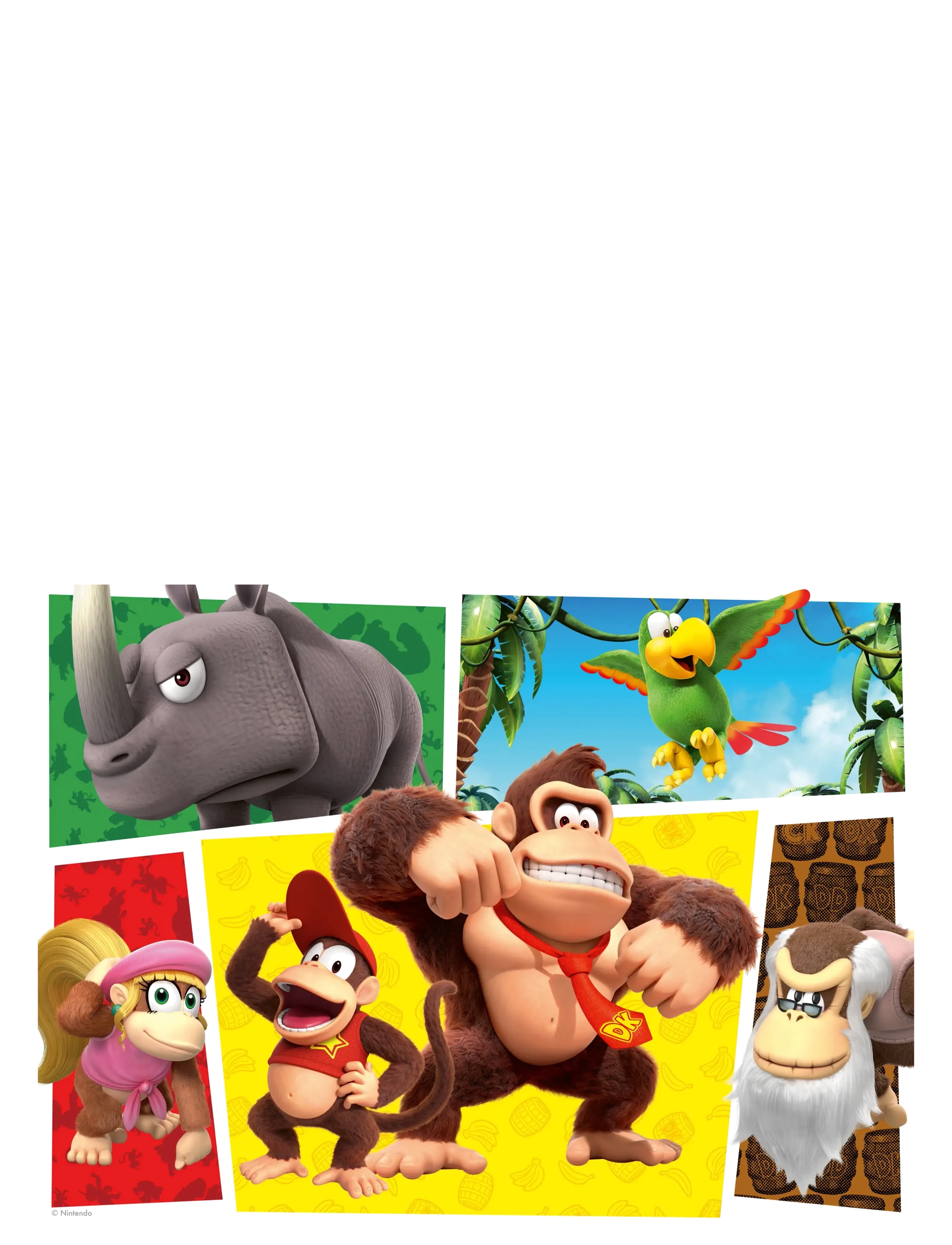 Ravensburger - Super Mario - The Monkeys are loose! 100p - klassiske puslespil - multi coloured - 1