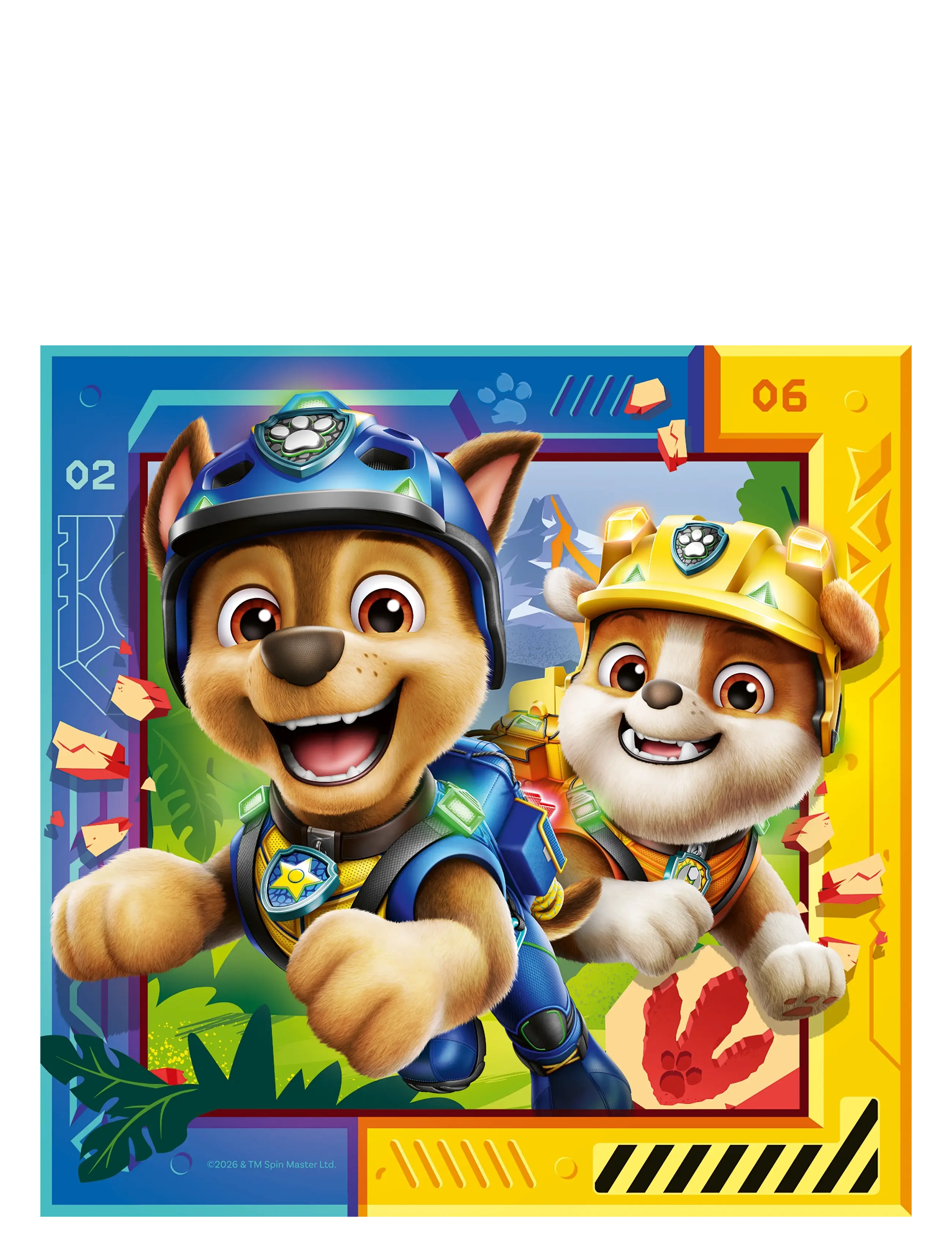 Ravensburger - Paw Patrol 3 Dino Movie 3x49p - klassiske puslespil - multi coloured - 3