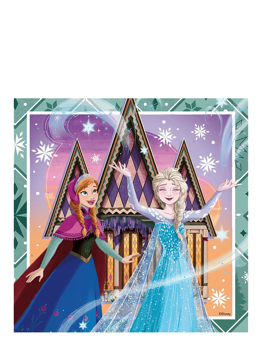 Ravensburger - Disney Frozen 3x49p - klassísk púsl - multi coloured - 2