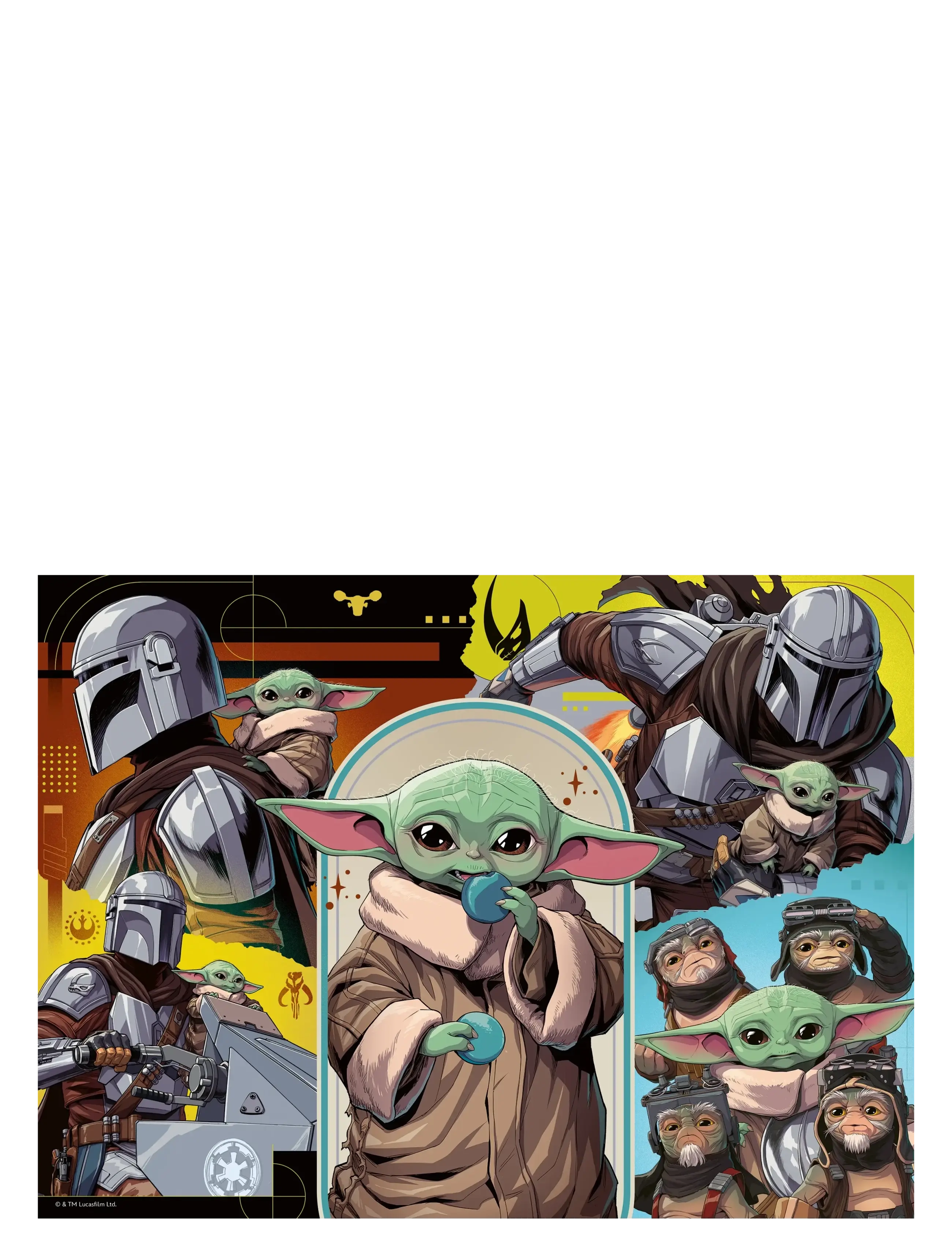 Ravensburger - The Mandalorian & Grogu 100p - multi coloured - 1