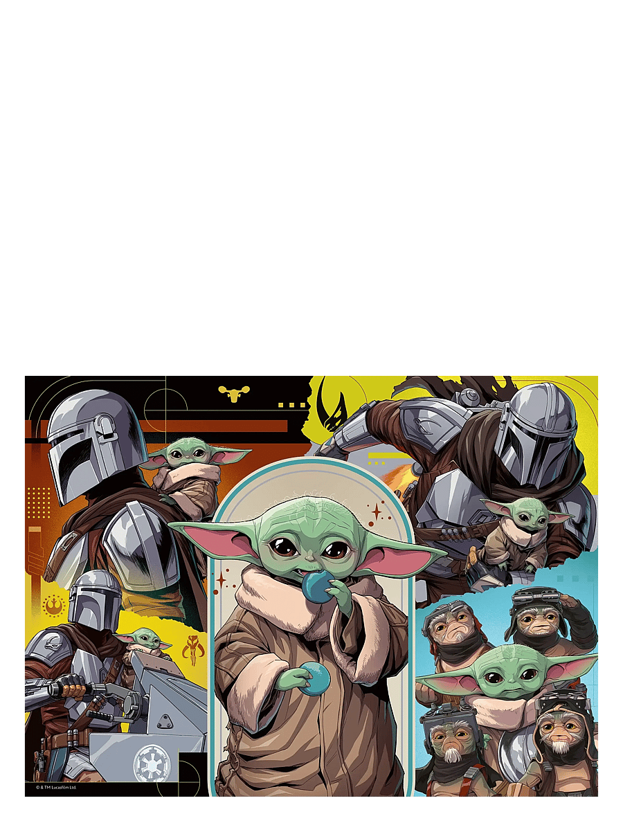 Ravensburger - The Mandalorian & Grogu 100p - klassiska pussel - multi coloured - 1