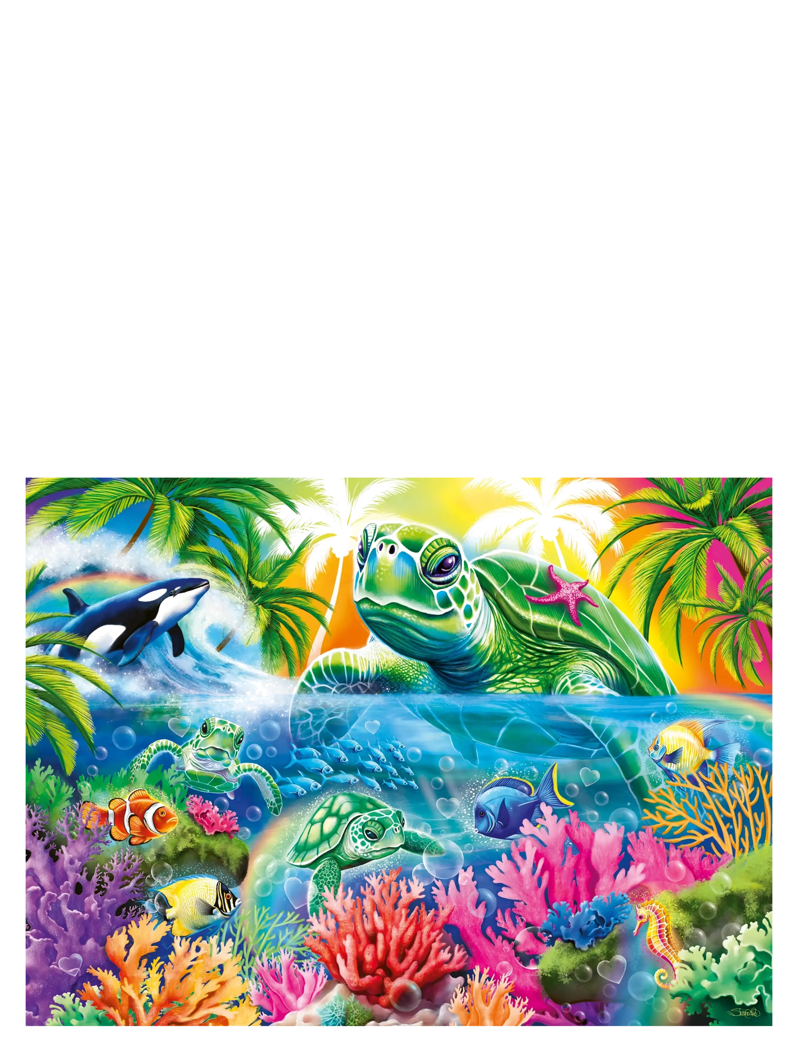 Ravensburger - Ocean Treasures 300p - klassiska pussel - multi coloured - 1
