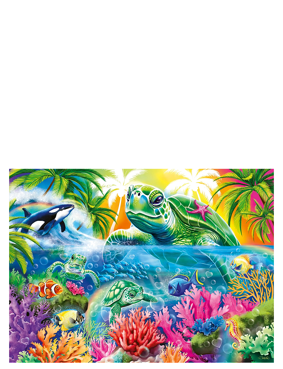 Ravensburger - Ocean Treasures 300p - klassiska pussel - multi coloured - 1