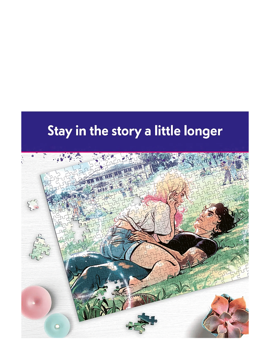 Ravensburger - Romantasy Kiss me Once 500p - klassiska pussel - multi coloured - 5