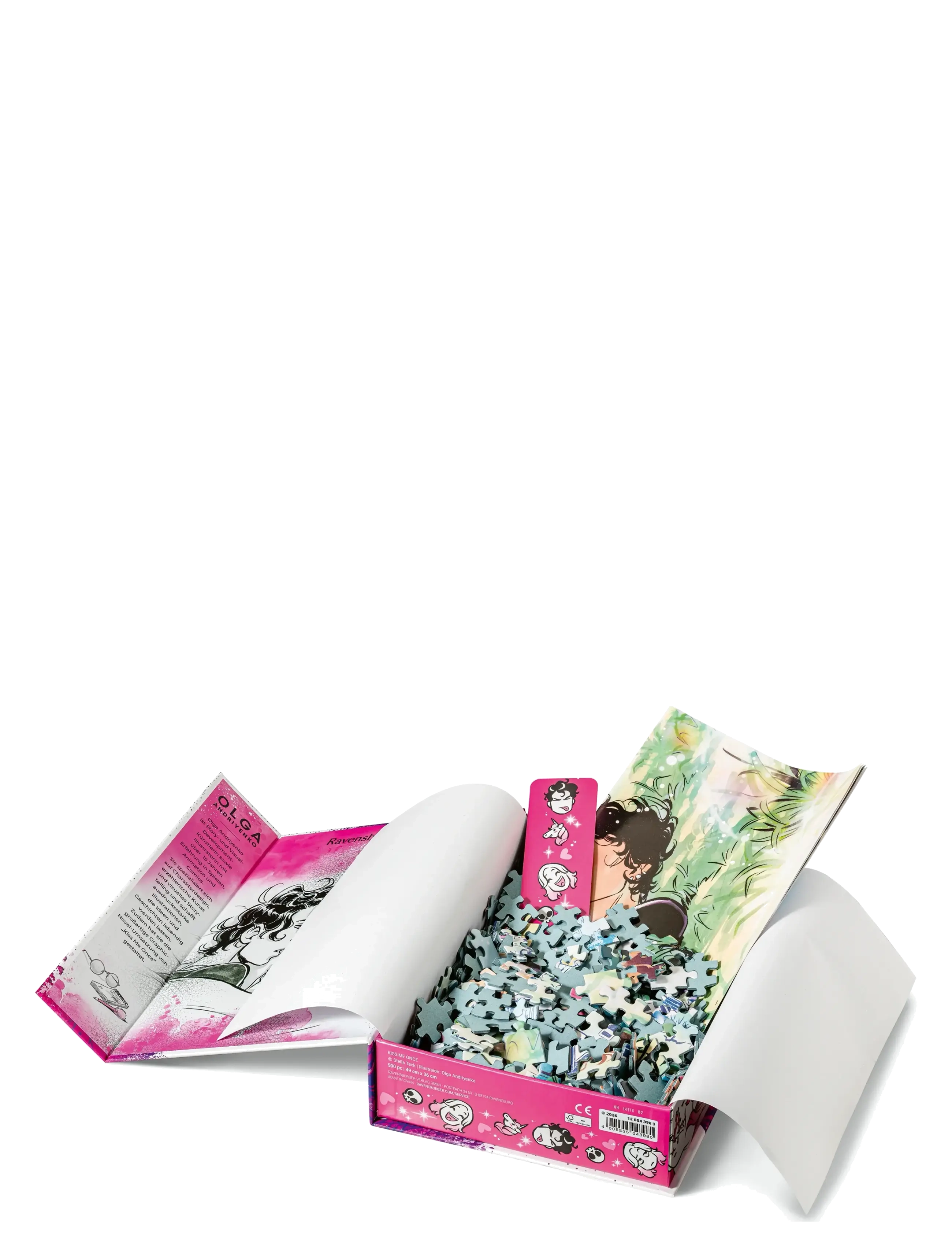 Ravensburger - Romantasy Kiss me Once 500p - klassiska pussel - multi coloured - 3