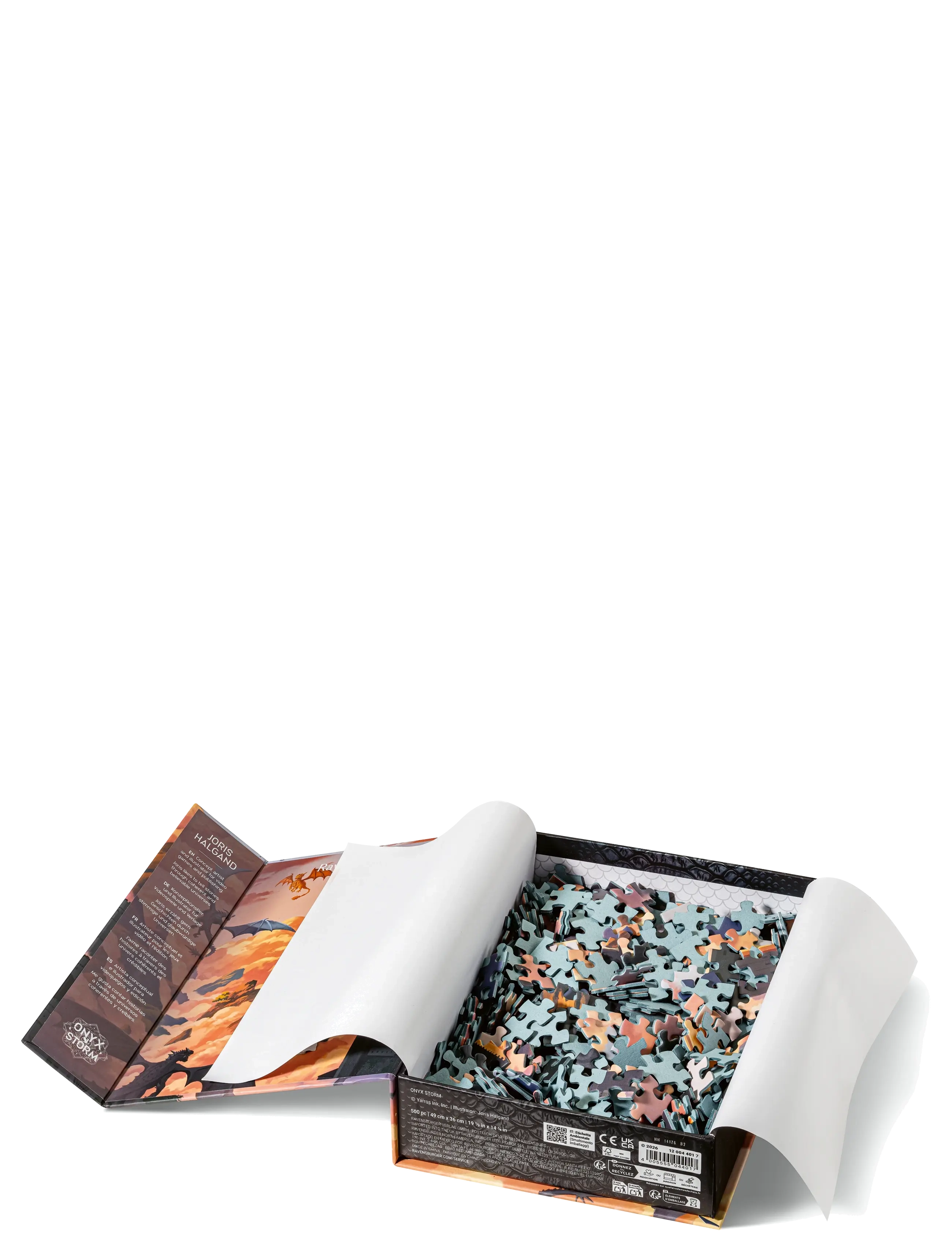 Ravensburger - Romantasy Onyx Storm 500p - klassiska pussel - multi coloured - 2
