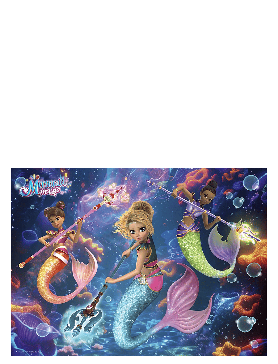 Ravensburger - Mermaid Magic 100p XXL - klassiska pussel - multi coloured - 1