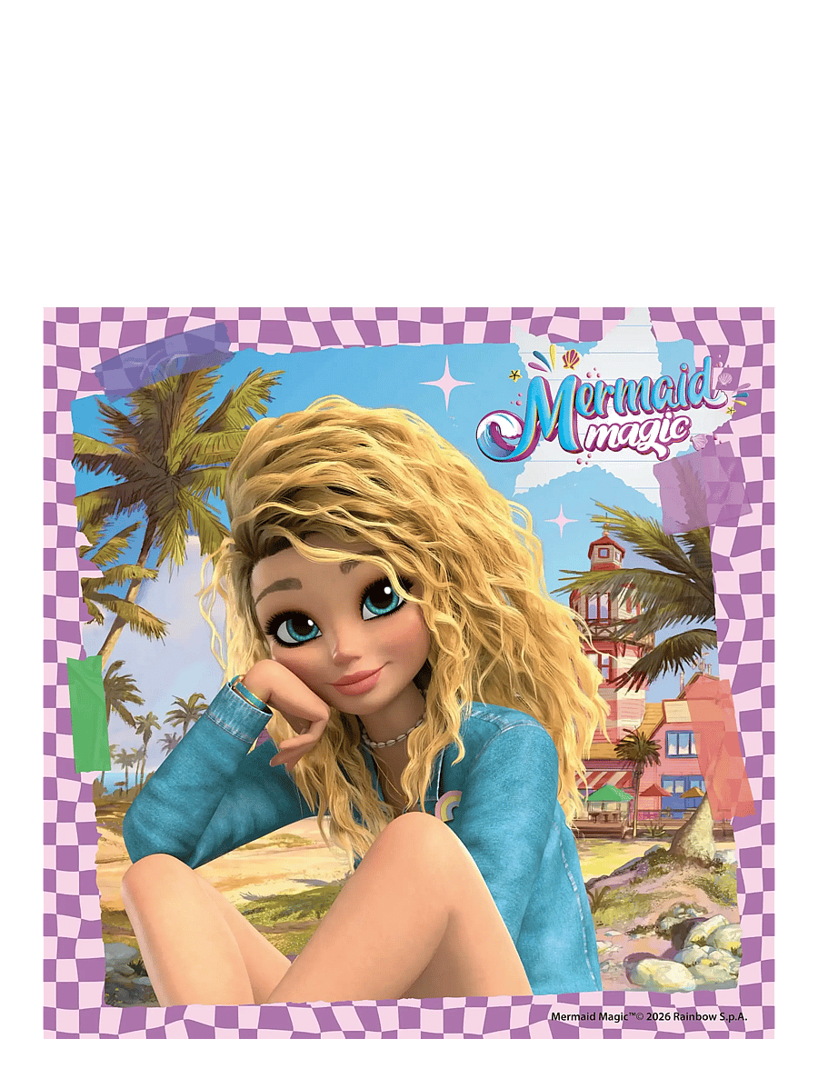 Ravensburger - Mermaid Magic 3x49p - klassiska pussel - multi coloured - 1