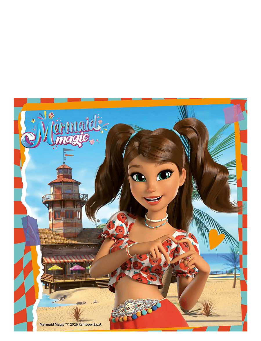 Ravensburger - Mermaid Magic 3x49p - klassiska pussel - multi coloured - 2