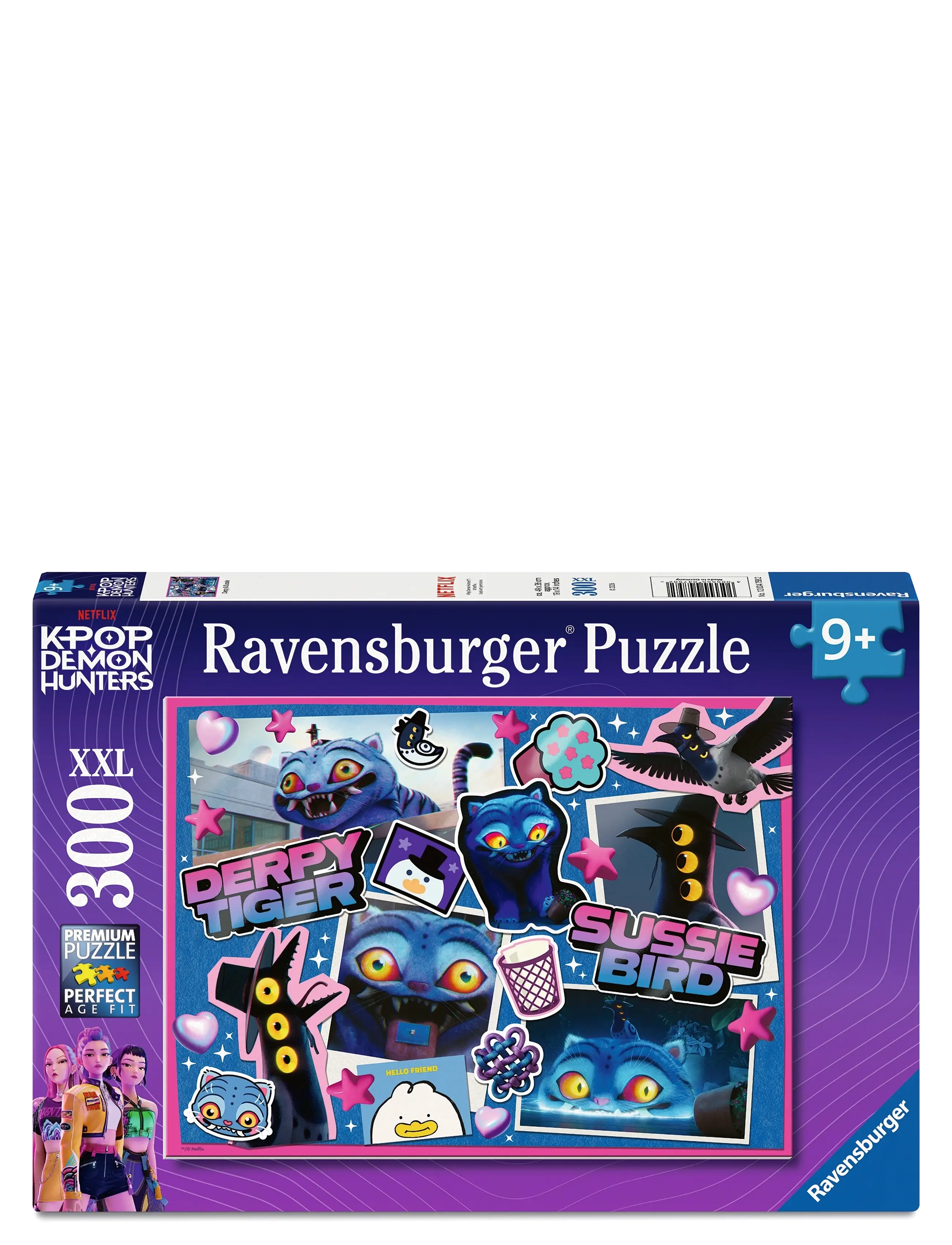 Ravensburger KPop Demon Hunters Derpy & Sussie 300p XXL - Legetøj - MULTI COLOURED / multi