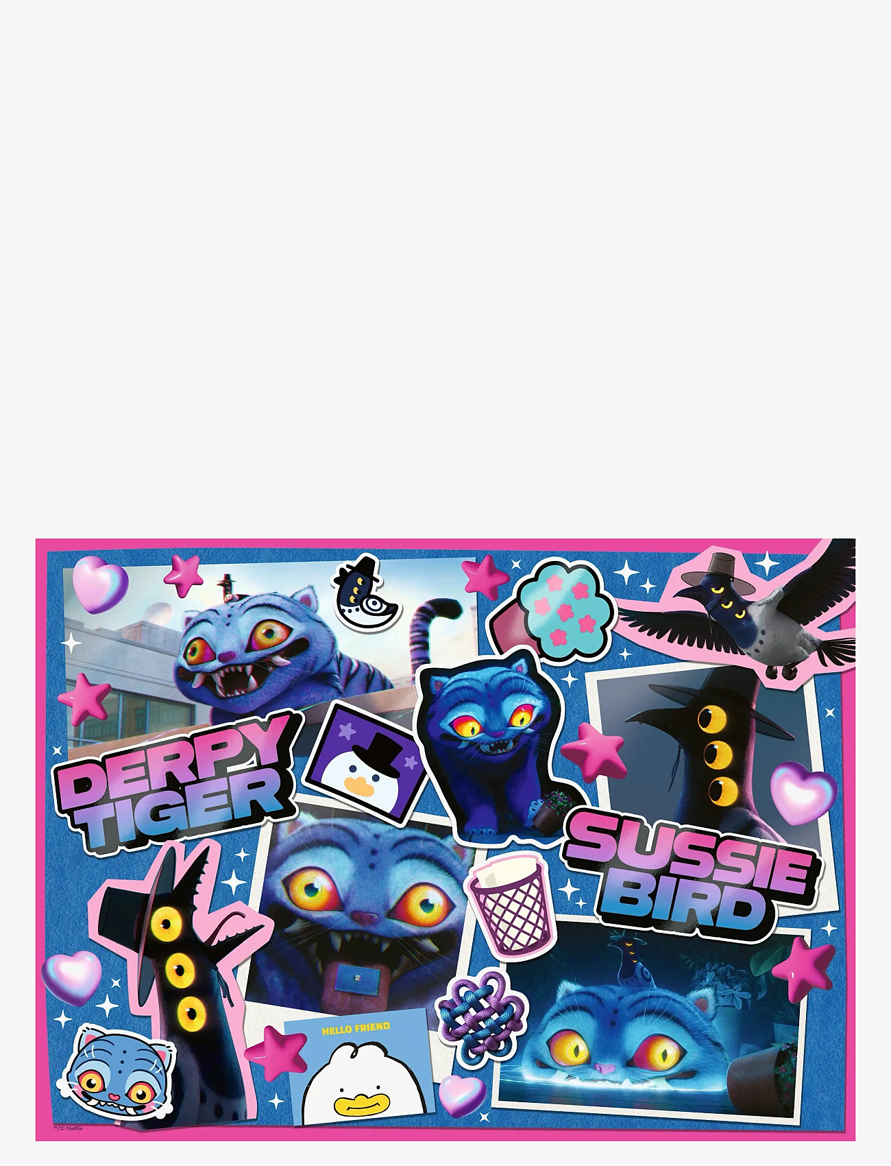 Ravensburger - KPop Demon Hunters Derpy & Sussie 300p XXL - klassiske puslespil - multi coloured - 1