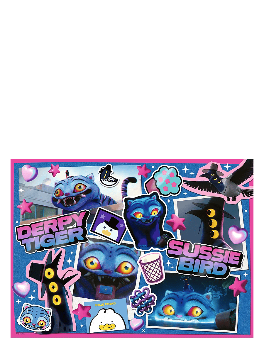 Ravensburger - KPop Demon Hunters Derpy & Sussie 300p XXL - klassiska pussel - multi coloured - 1
