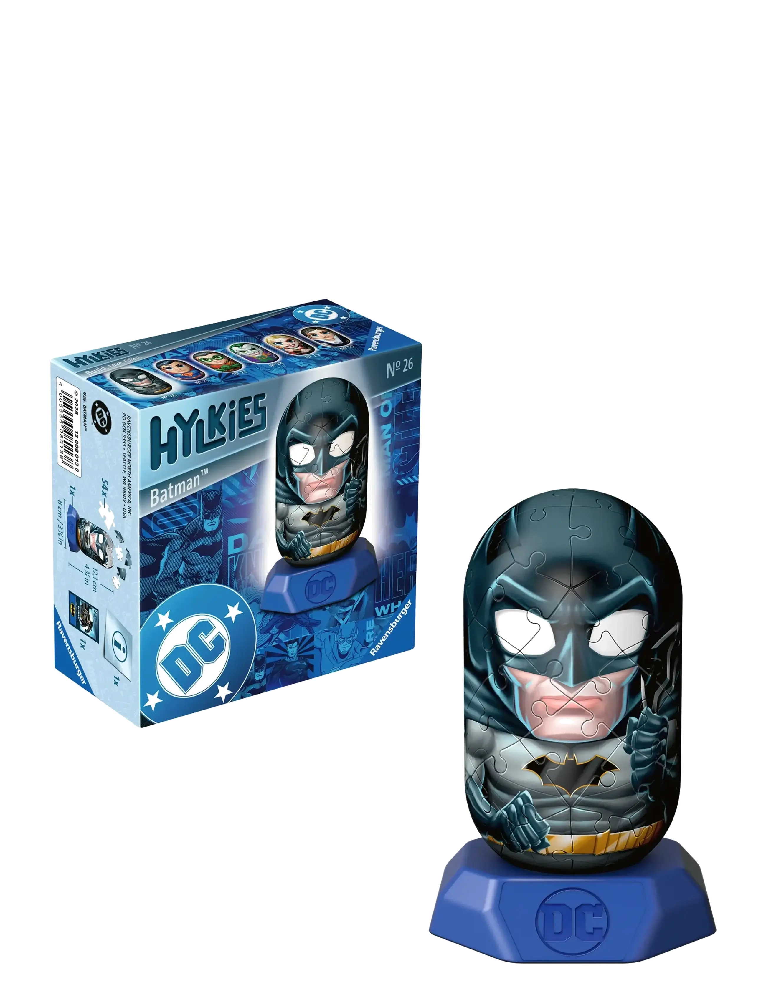 Ravensburger Dc Batman 54P, One Size, Blue, Puslespil > 3D-Puslespil, Børn