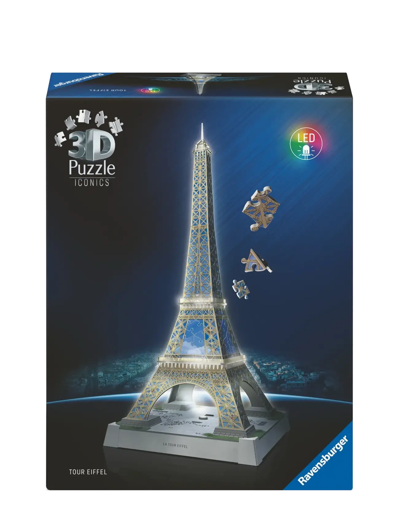 Ravensburger Iconics La Tour Eiffel with Light 216p - App deal - MULTI COLOURED / multi