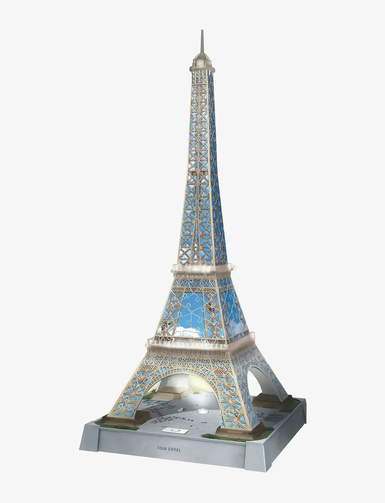 Ravensburger - Iconics La Tour Eiffel with Light 216p - 3d puzzles - multi coloured - 1