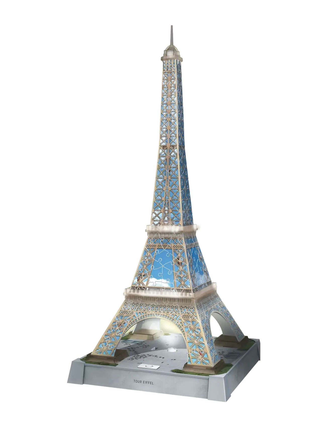 Ravensburger - Iconics La Tour Eiffel with Light 216p - Þrívíddar púsl - multi coloured - 1