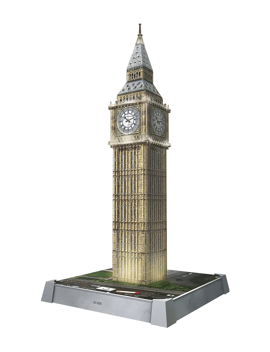 Ravensburger - Iconics Big Ben with Light 216p - Þrívíddar púsl - multi coloured - 1