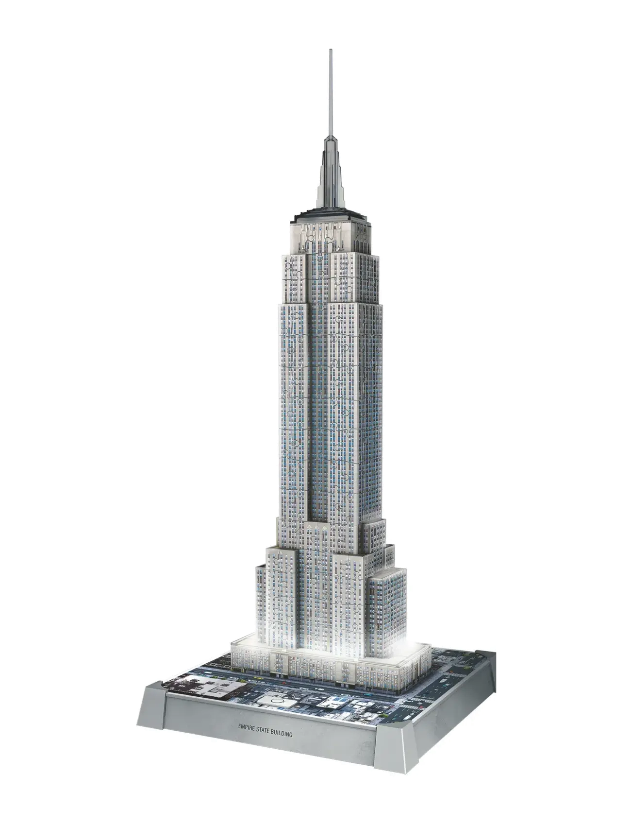 Ravensburger - Iconic Empire State Building med lys 216p - 3d-puslespill - multi coloured - 1