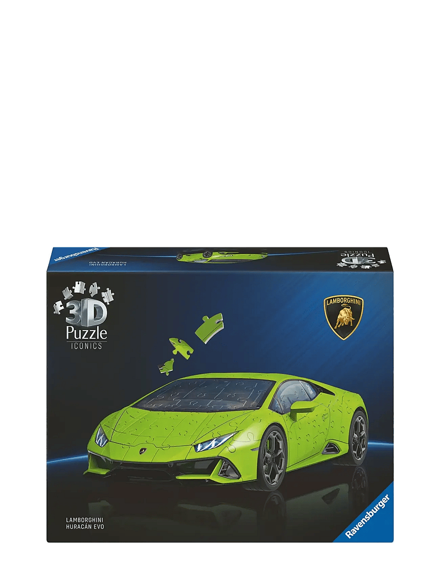 Ravensburger - Iconics Lamborghini Huracán EVO-Verde 108p - Þrívíddar púsl - multi coloured - 0