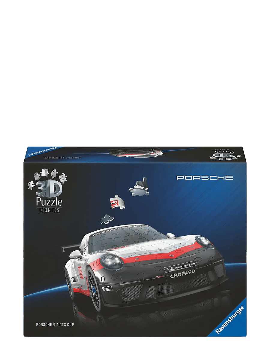 Ravensburger - Iconics Porsche 911 GT3 Cup 108p - Þrívíddar púsl - multi coloured - 0