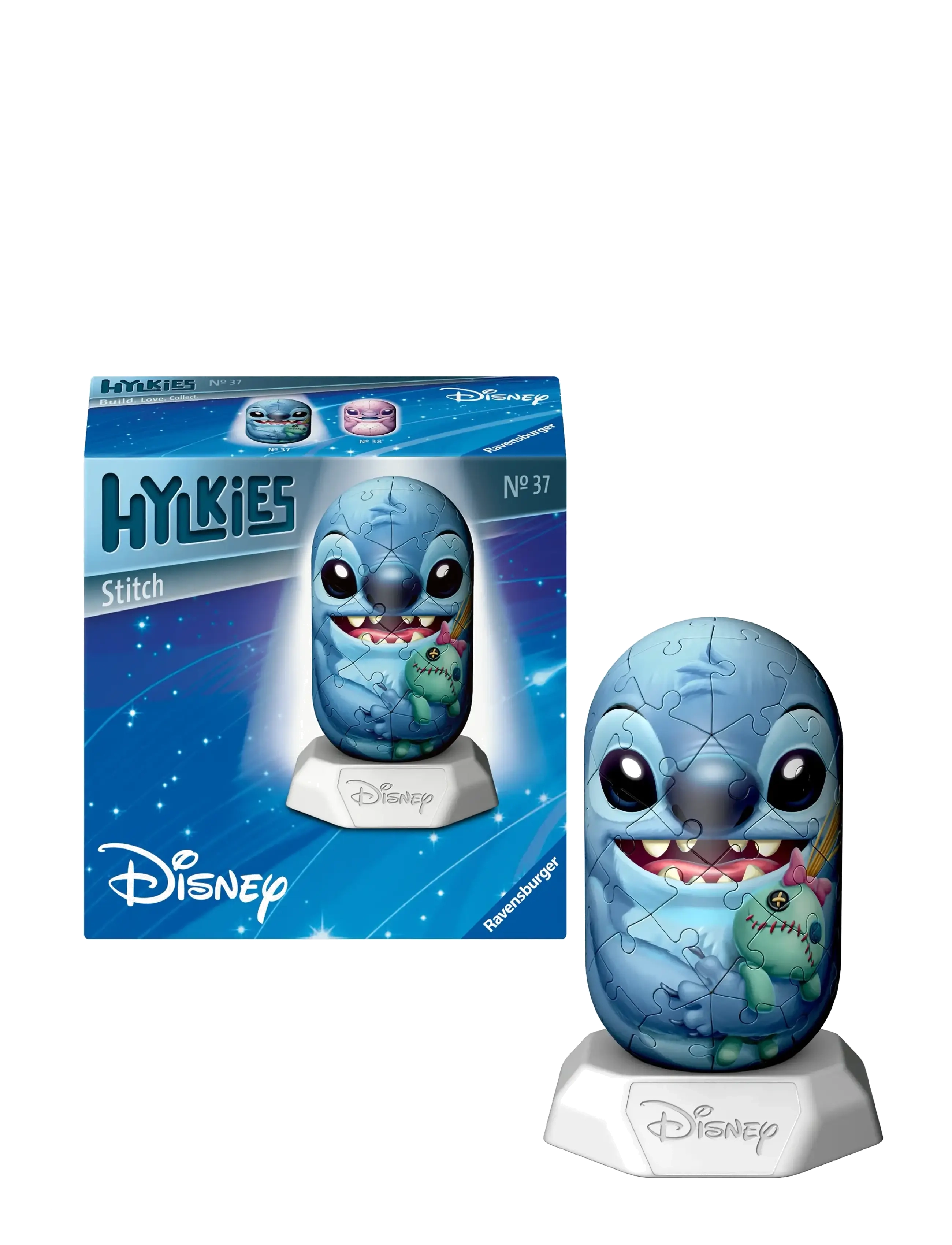 Ravensburger Disney Stitch 54P, One Size, Blue, Puslespil > 3D-Puslespil, Børn