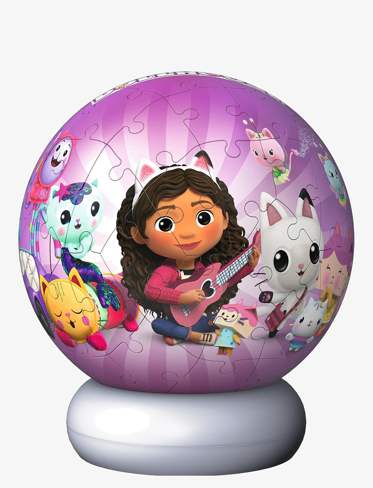 Ravensburger - Puzzle-Ball Nightlight Gabby's Dollhouse 72p - 3d-pussel - multi coloured - 2