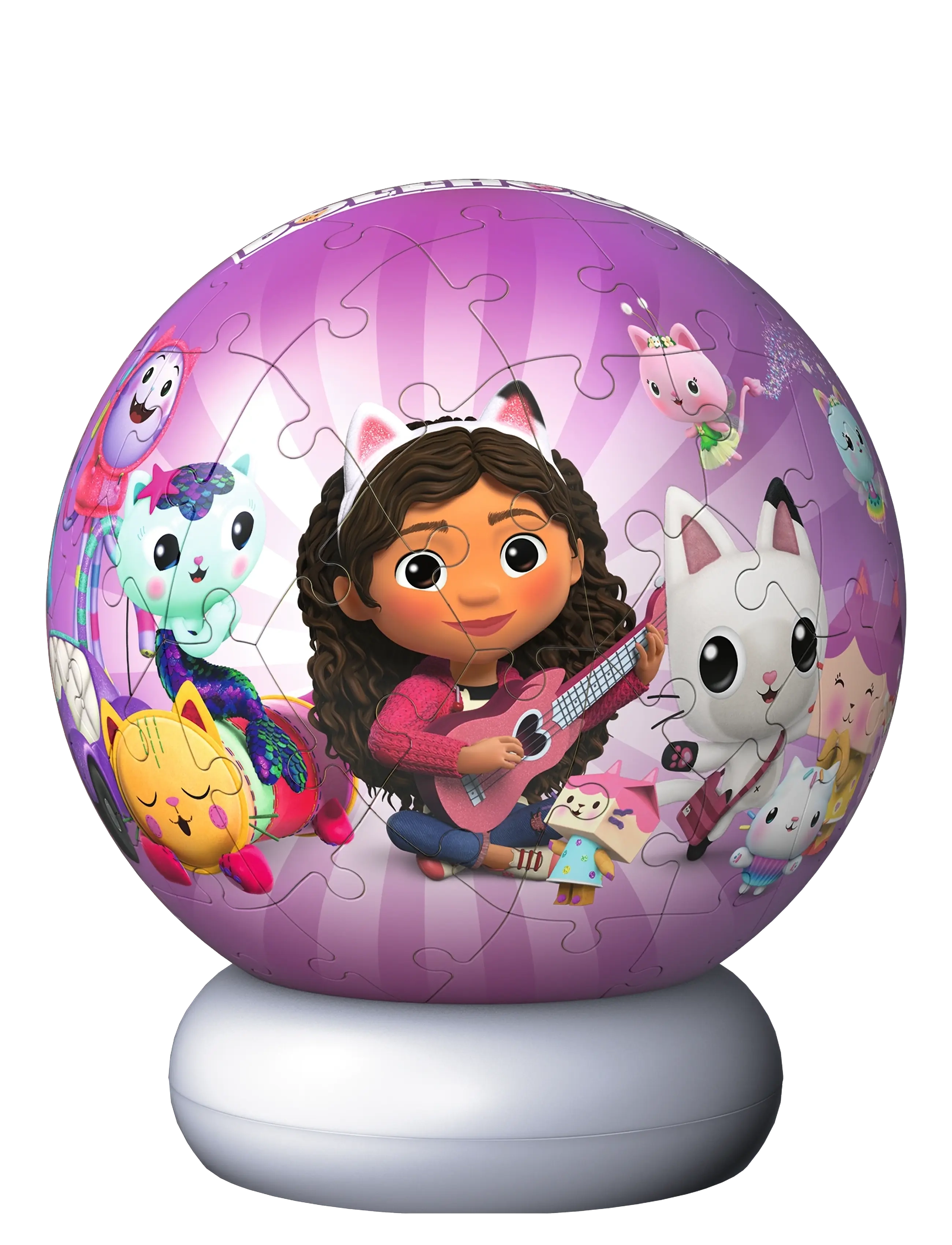 Ravensburger - Puzzle-Ball Nightlight Gabby's Dollhouse 72p - 3d-puslespil - multi coloured - 2