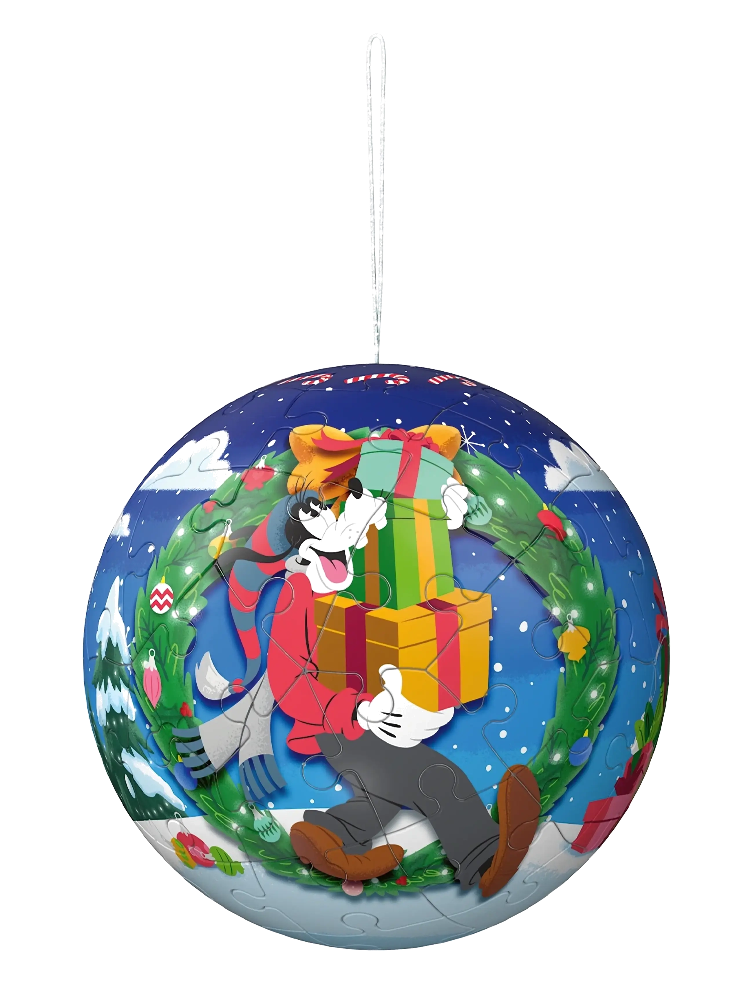 Ravensburger - 4 Disney Christmas baubles in one box - multi coloured - 5