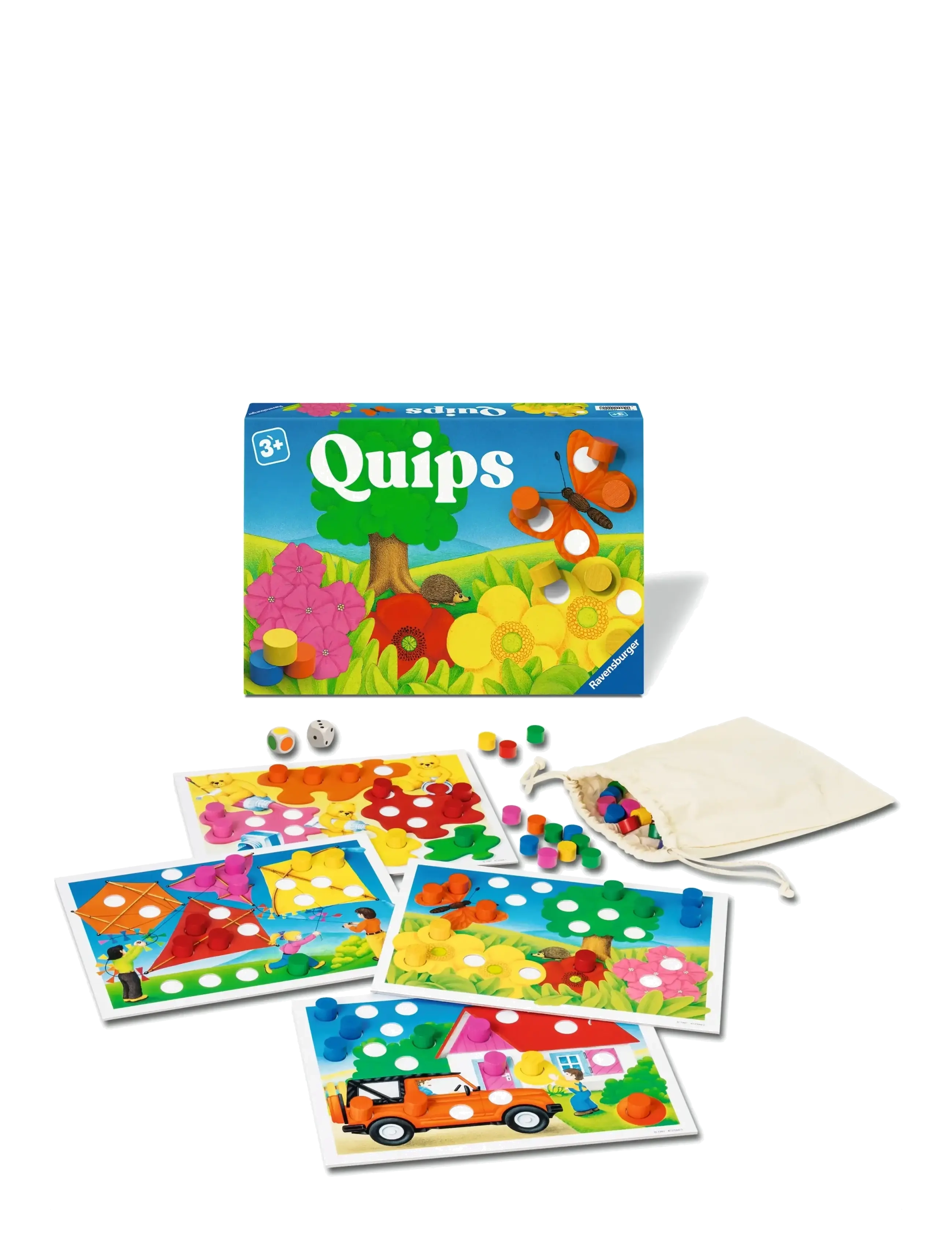 Ravensburger Quips Sv/No/Da/Fi, Børn, Board Spil, Multi/mønstret, Str: SWEDISH