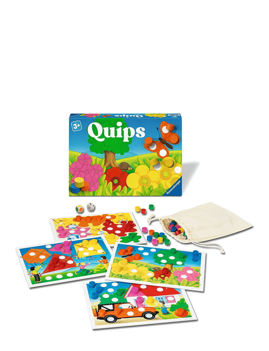 Ravensburger - Quips SV/NO/DA/FI - brætspil - multi coloured - 0