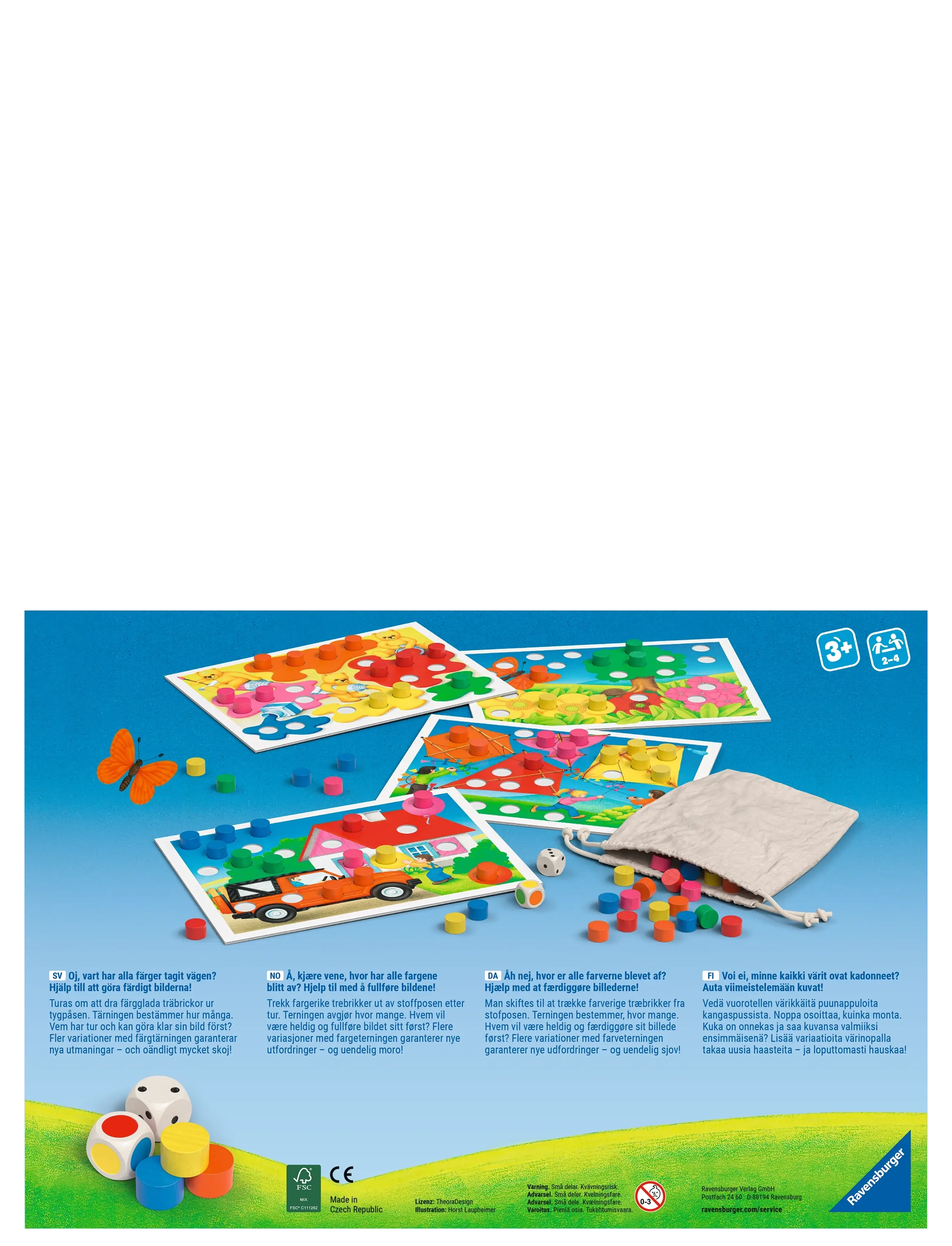 Ravensburger - Quips SV/NO/DA/FI - brætspil - multi coloured - 2