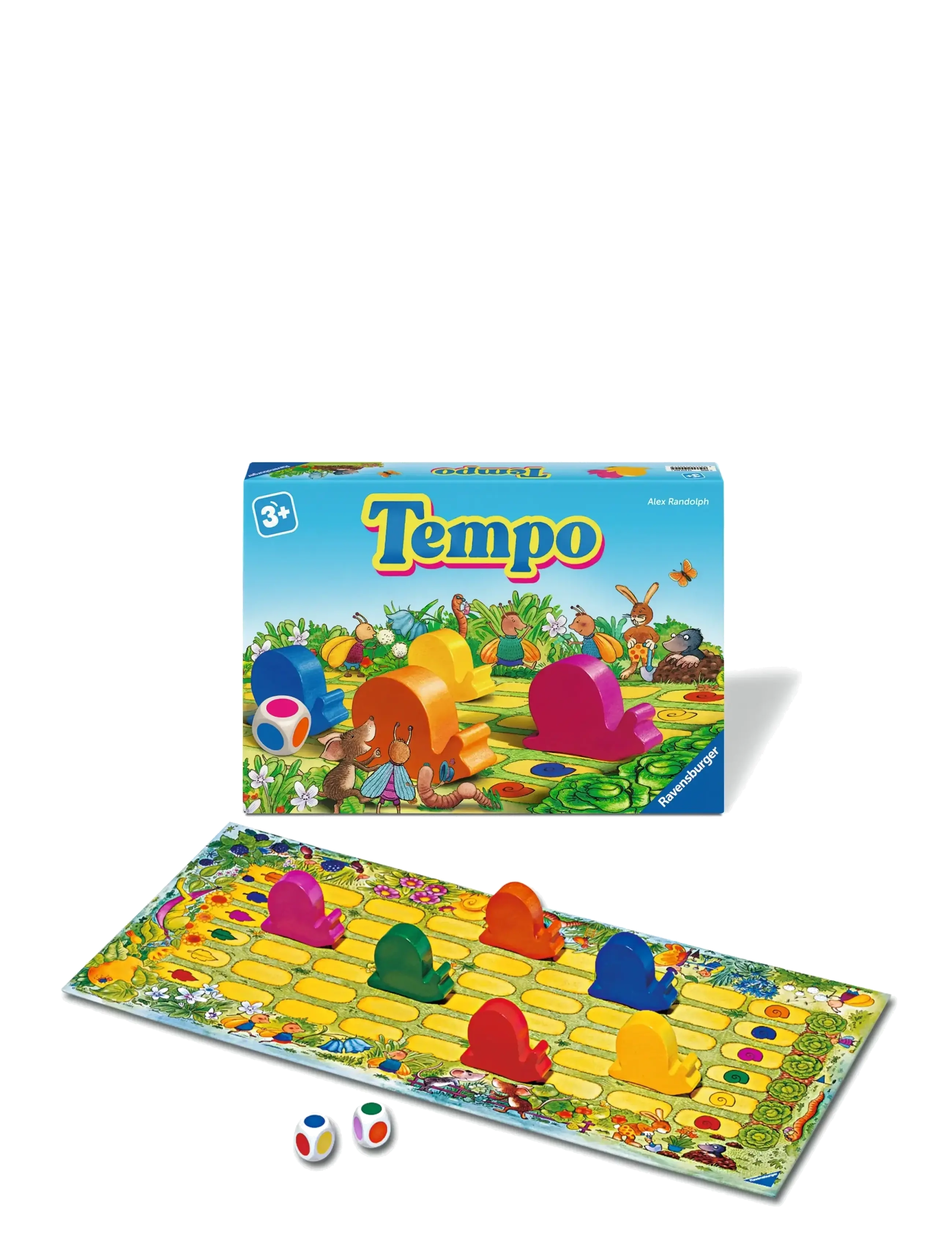 Ravensburger Tempo Sv/No/Da/Fi, SWEDISH, Blue, Spil > Brætspil, Børn