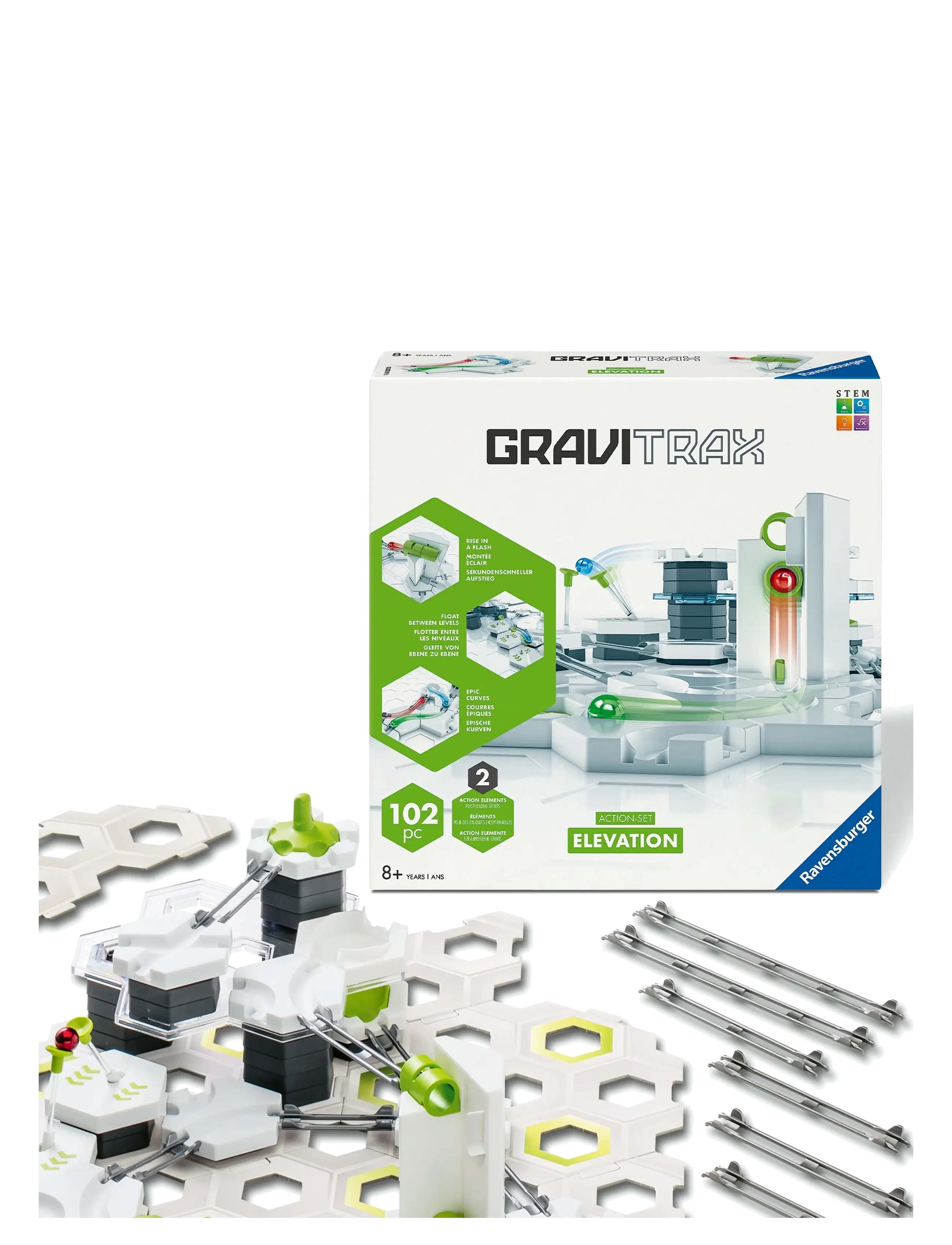 Ravensburger - GraviTrax Action Set Lift - eksperimenter og videnskab - multi coloured - 3