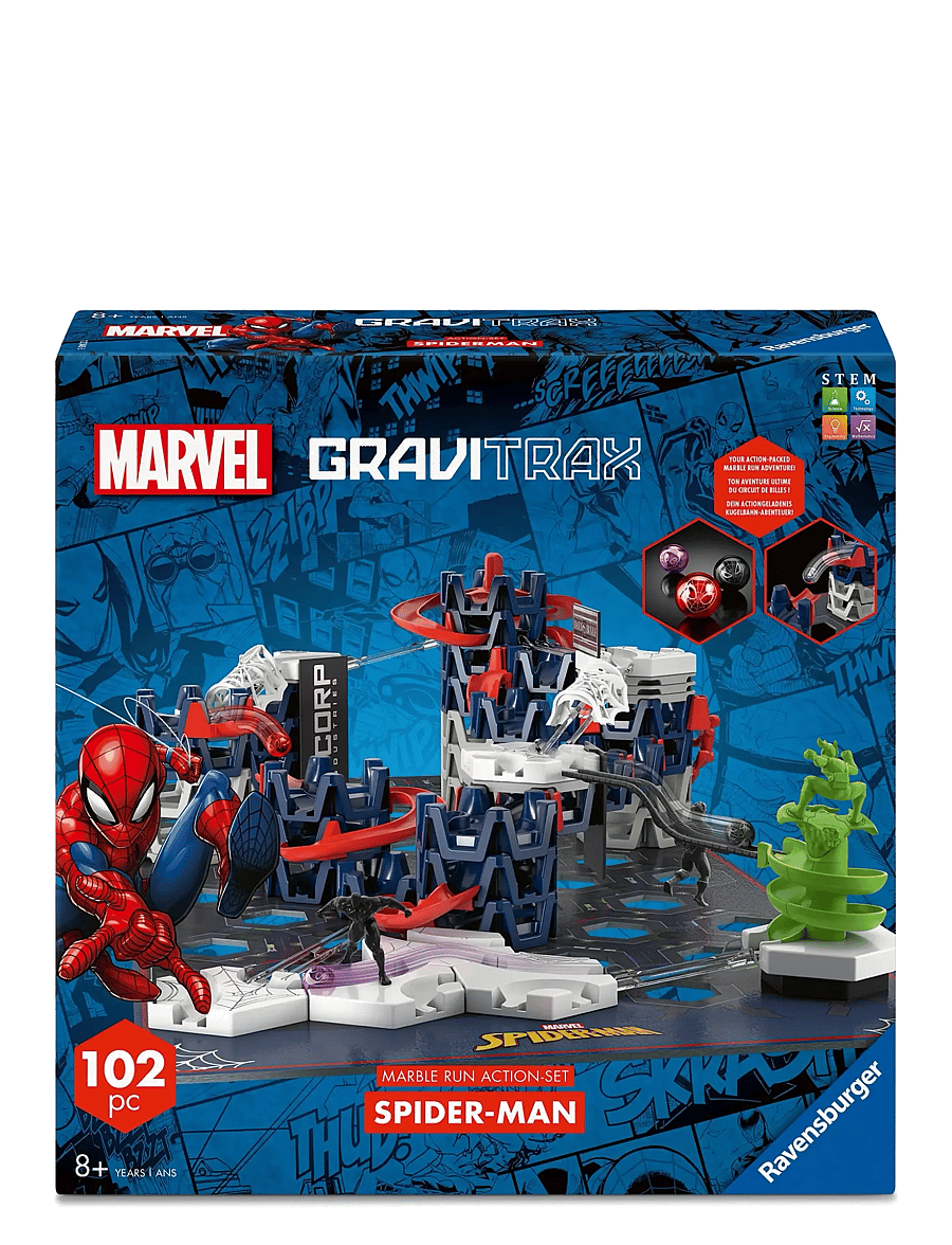 Ravensburger - Gravitrax Action Set M Spider-Man - kulbanor - multi coloured - 0