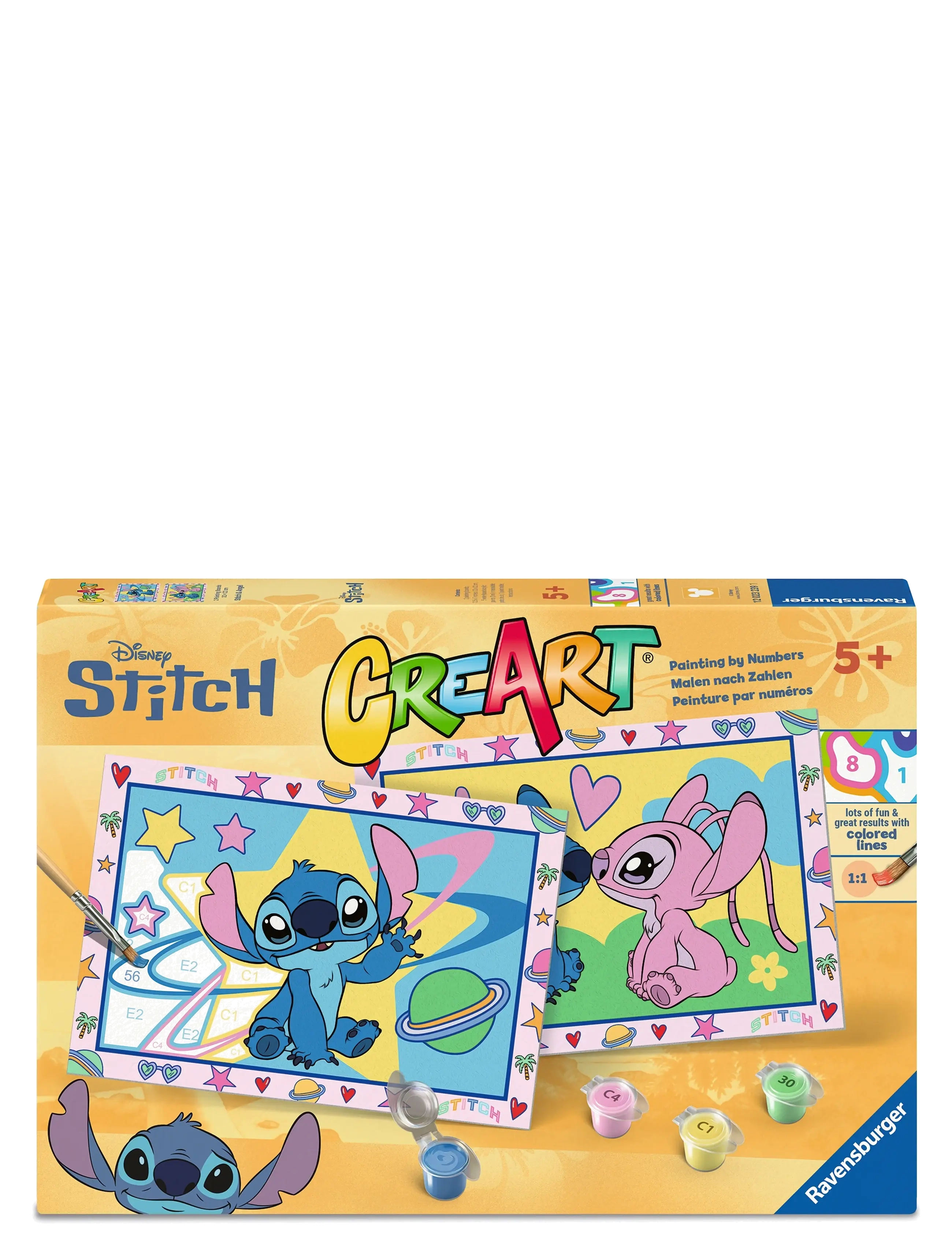 Ravensburger - CreArt Stitch & Angel - väritys- askartelukirjat - multi coloured - 2