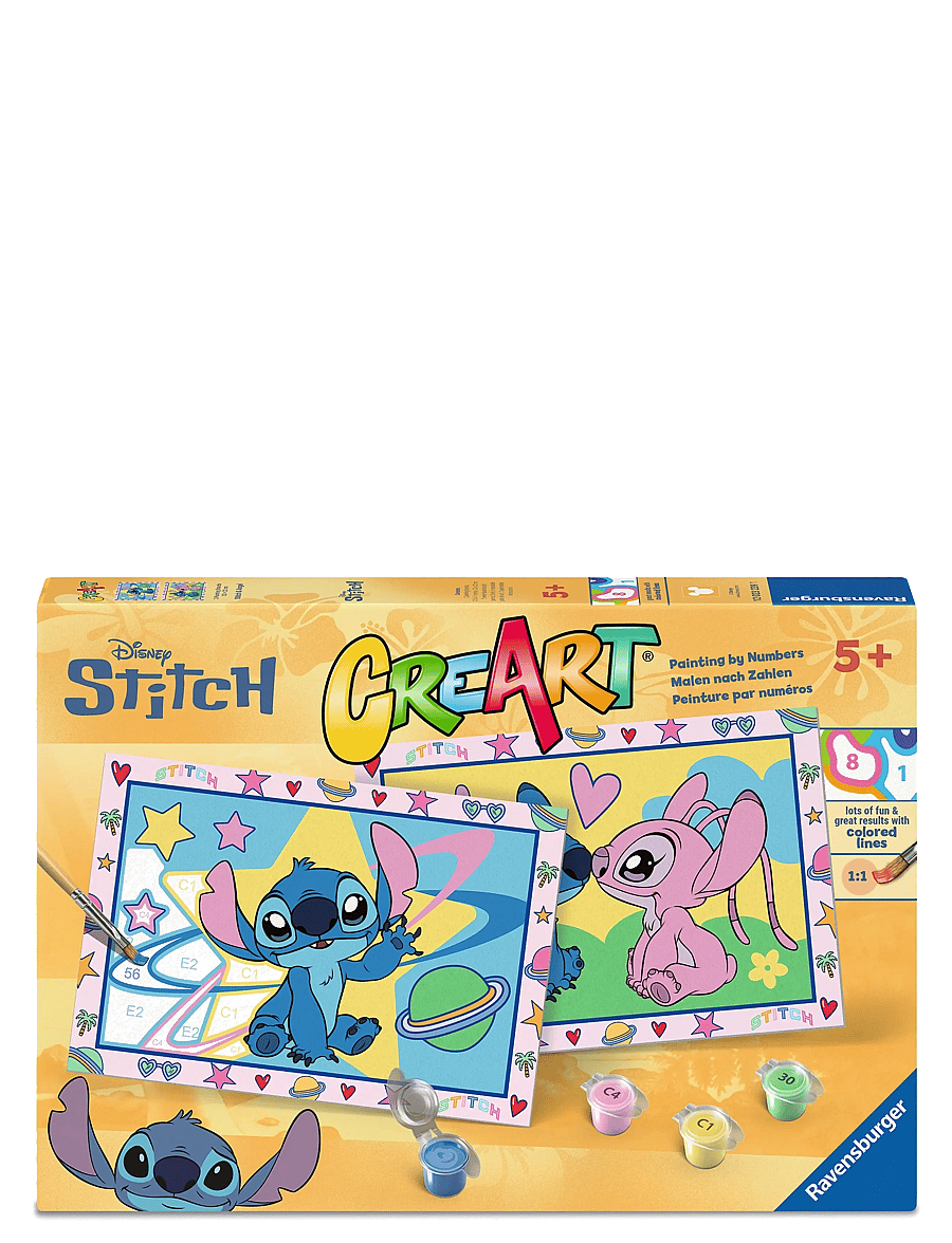 Ravensburger - CreArt Stitch & Angel - målar- & pysselböcker - multi coloured - 2