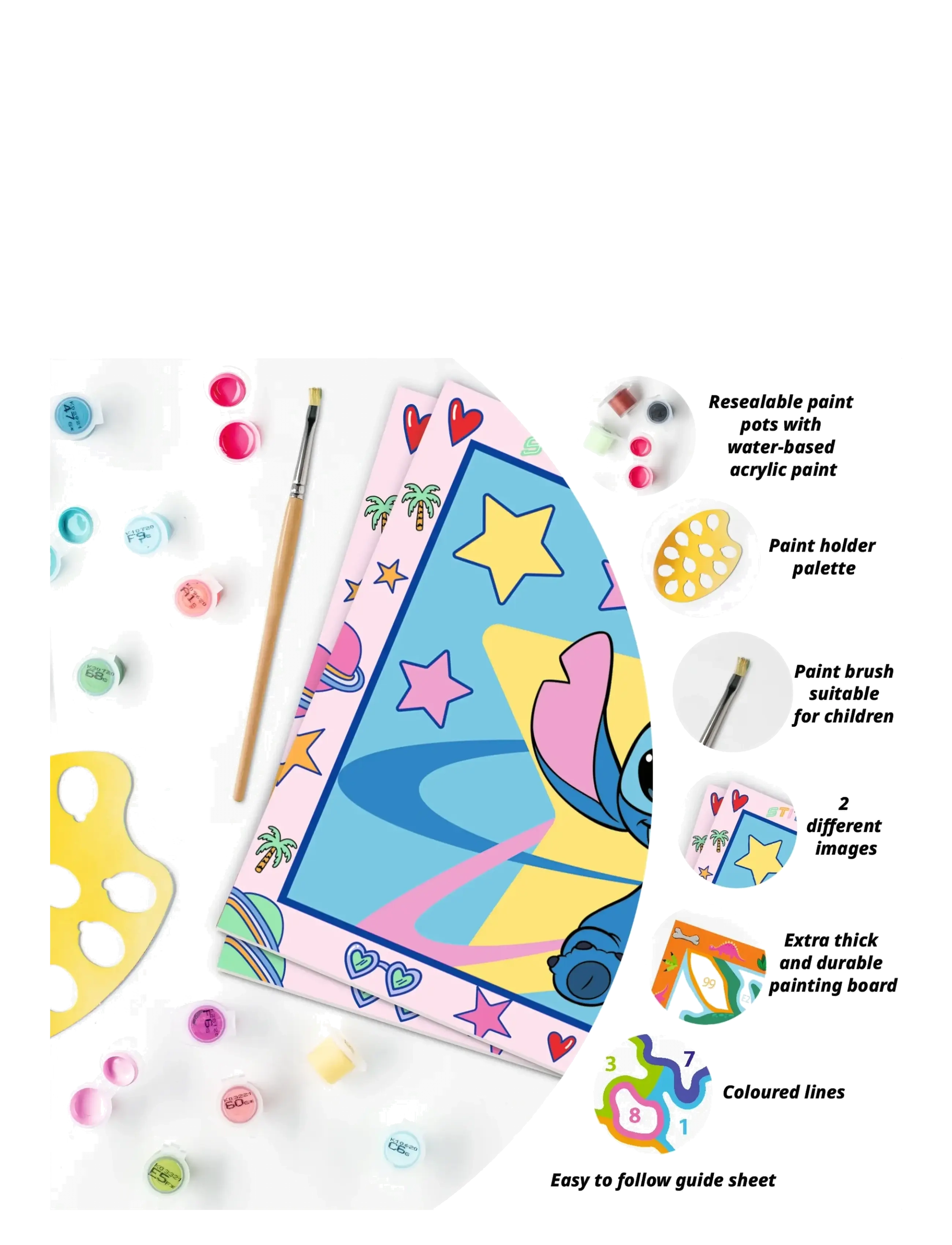 Ravensburger - CreArt Stitch & Angel - väritys- askartelukirjat - multi coloured - 4