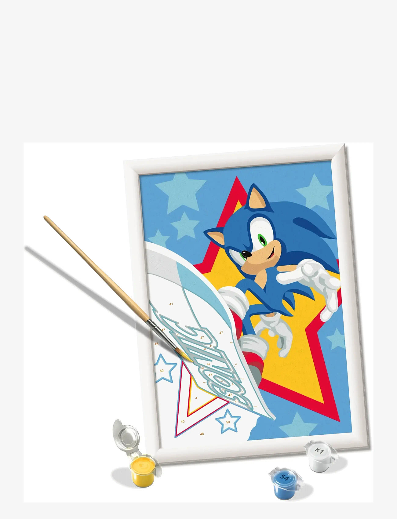 Ravensburger - CreArt Speedy Sonic - kreasæt - multi coloured - 1