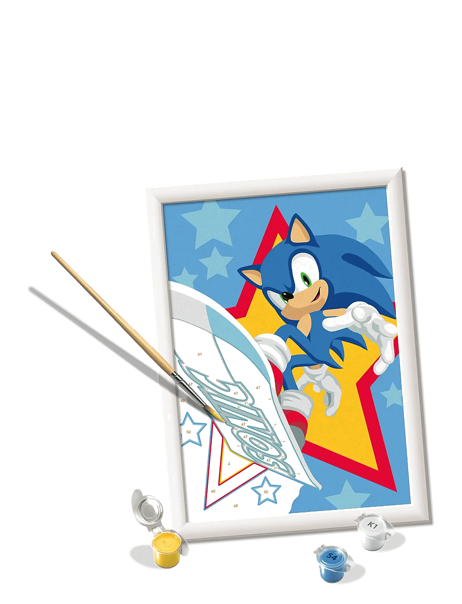 Ravensburger - CreArt Speedy Sonic - pysselset - multi coloured - 1